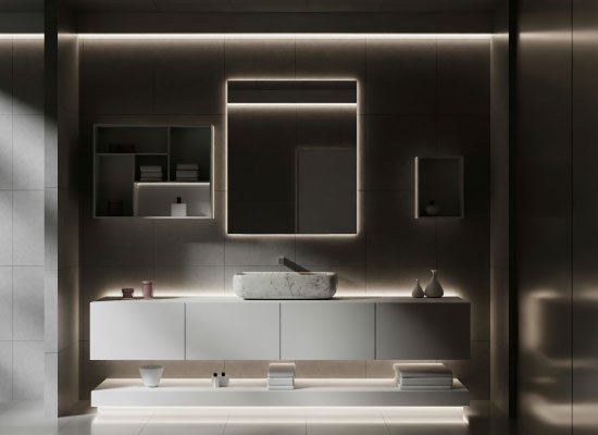 Luxury bathroom renovation